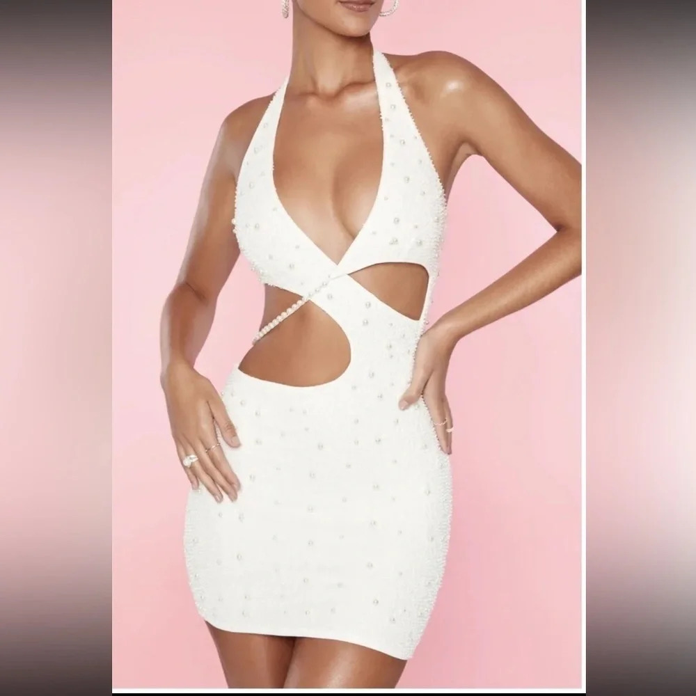 Oh Polly White Mini Dress